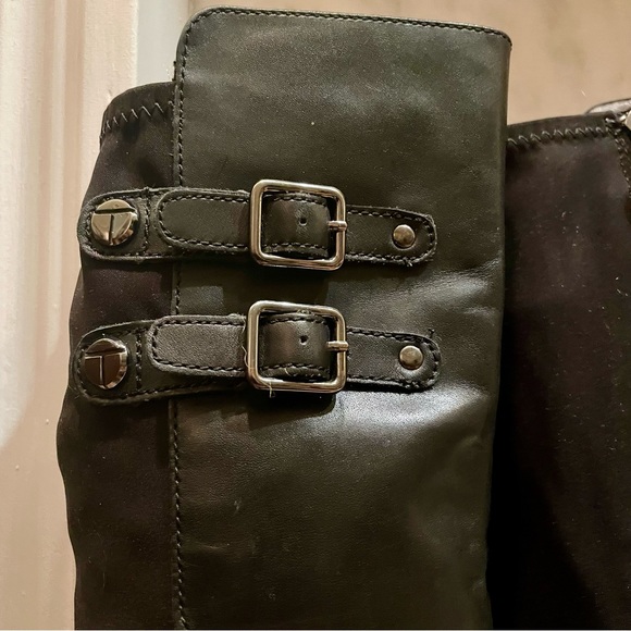 Tahari Leather Riding Boots Size 6.5 - Picture 3 of 7